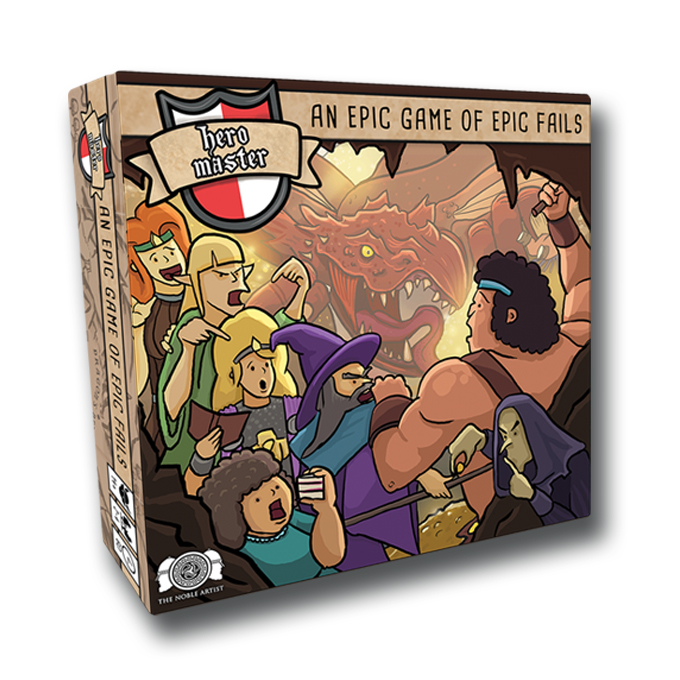 Heromaster Hero Master: An Epic Game of Epic Fails by The Noble Artist - Base Game ...