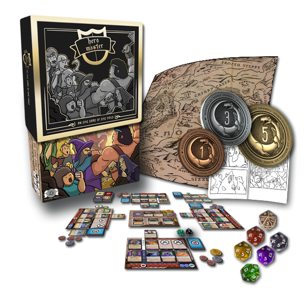 Heromaster Hero Master: An Epic Game of Epic Fails by The Noble Artist - Deluxe ...