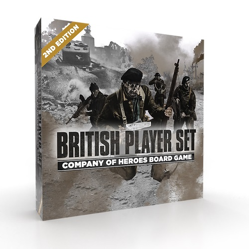 Company Of Heroes Board Game 2nd Edition 2nd Edition Company of Heroes Board Game by Bad Crow Games - British