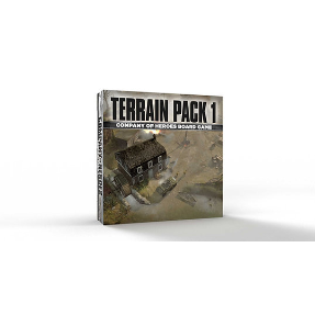 2nd Edition Company of Heroes Board Game by Bad Crow Games Terrain Pack 1 Gamefound