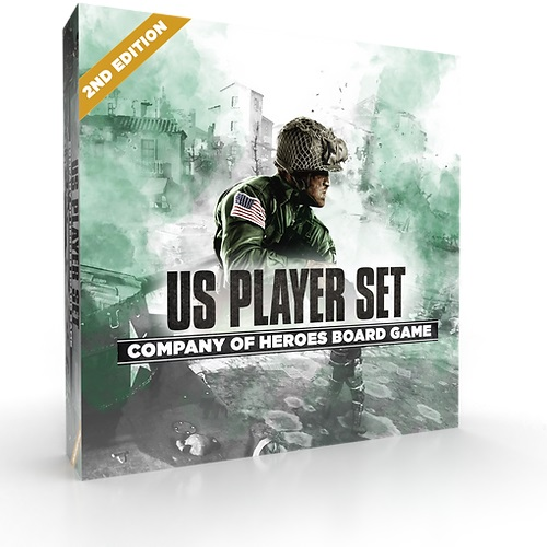 2nd Edition Company of Heroes Board Game by Bad Crow Games US Faction Set Gamefound