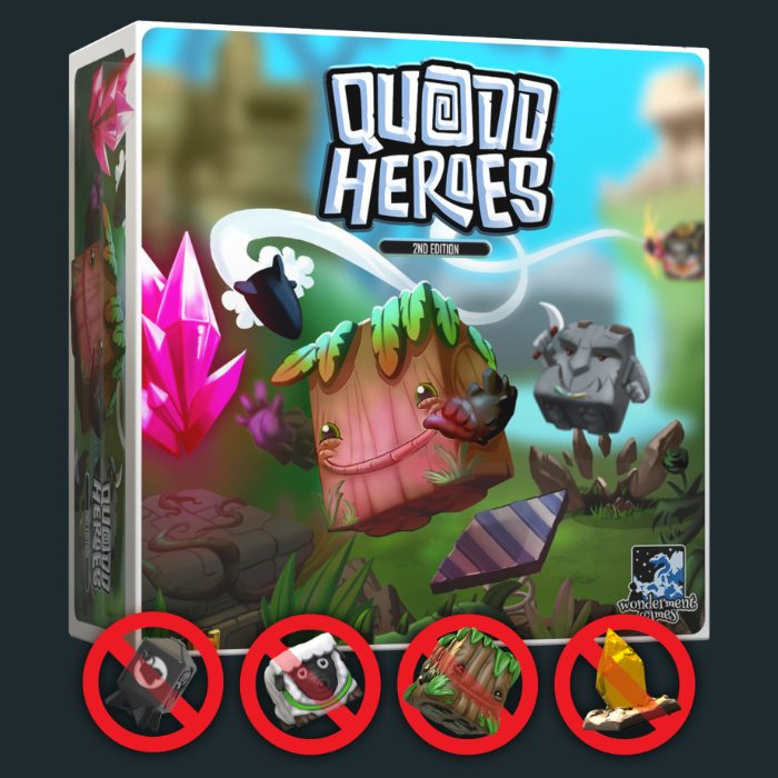 Quodd Heroes (2nd Edition) by Wonderment Games - Gamefound