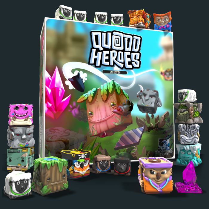 Quodd Heroes (2nd Edition) by Wonderment Games - Quodd Heroes 