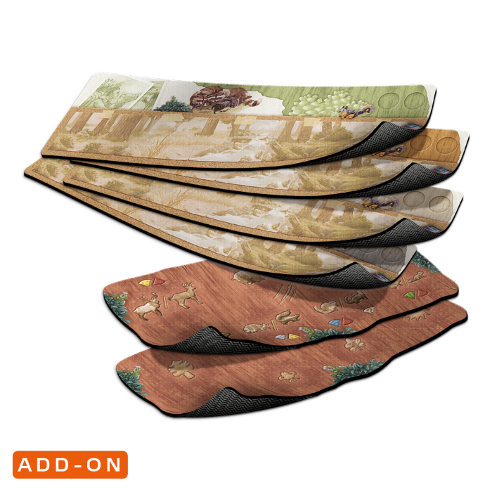 REDWOOD by SitDown 6 Neoprene mats Gamefound