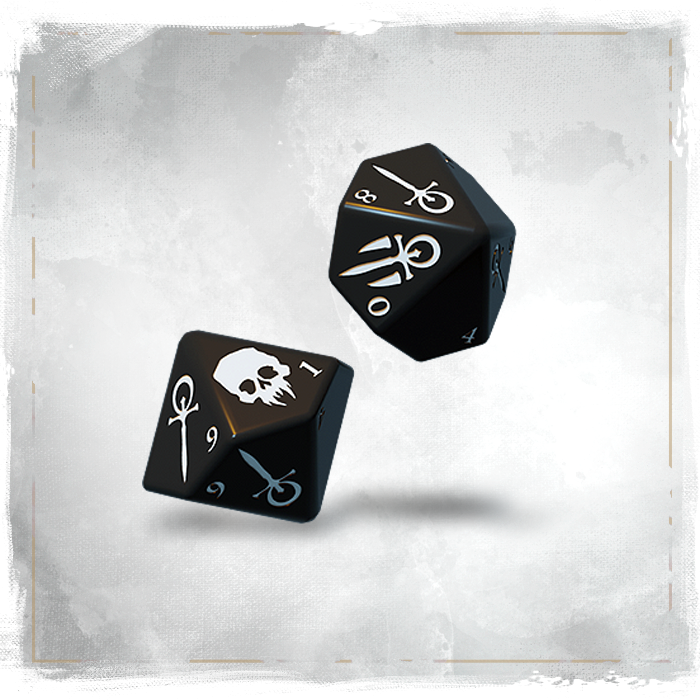 Extra Set of 2 D10 Dice