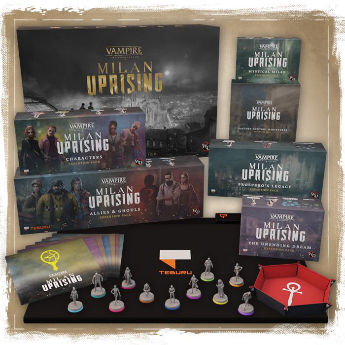 Vampire: The Masquerade - Milan Uprising Fully Funded in 1 Hour