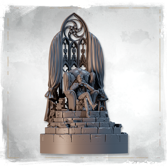Prospero, Prince of Milan Miniature