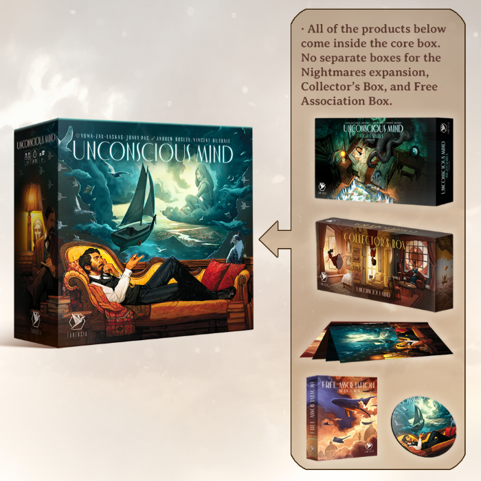 その他 Unconscious Mind board game ID Lite Unconscious Mind Kickstarter ID Lite Pledge (No Digital