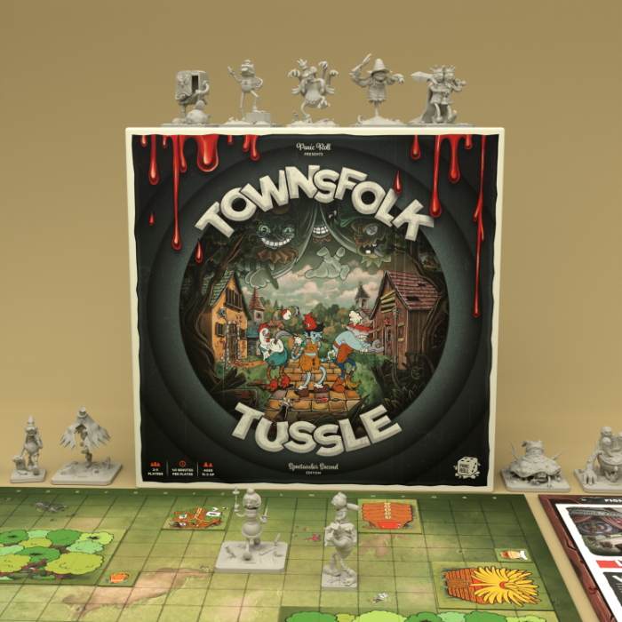 Townsfolk Tussle Foul Neighbors and Odd Jobs by Panic Roll Townsfolk