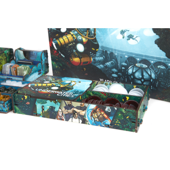 Colorful inserts with original artworks for popular games 2 Colorful inserts with original artworks for popular games 2