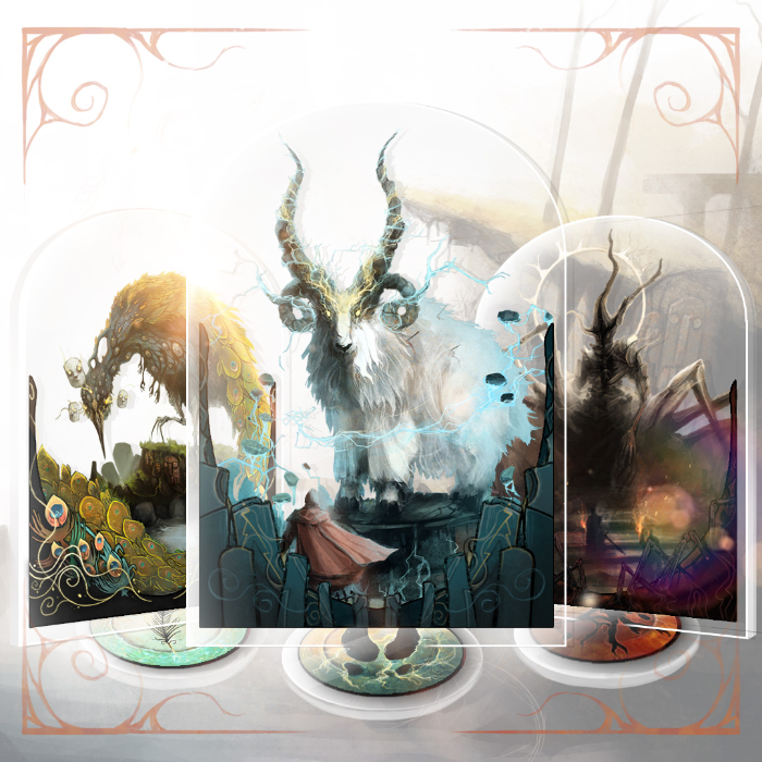 Acrylics: Shattered Isles Characters