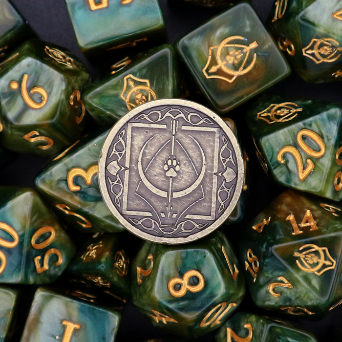 D20-Mage-Ring by Aphaon - D20 Mage ring + spare D20 - Gamefound