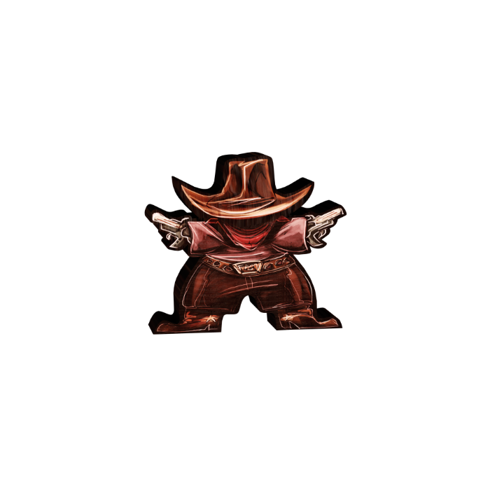Boss Outlaw Meeple ()