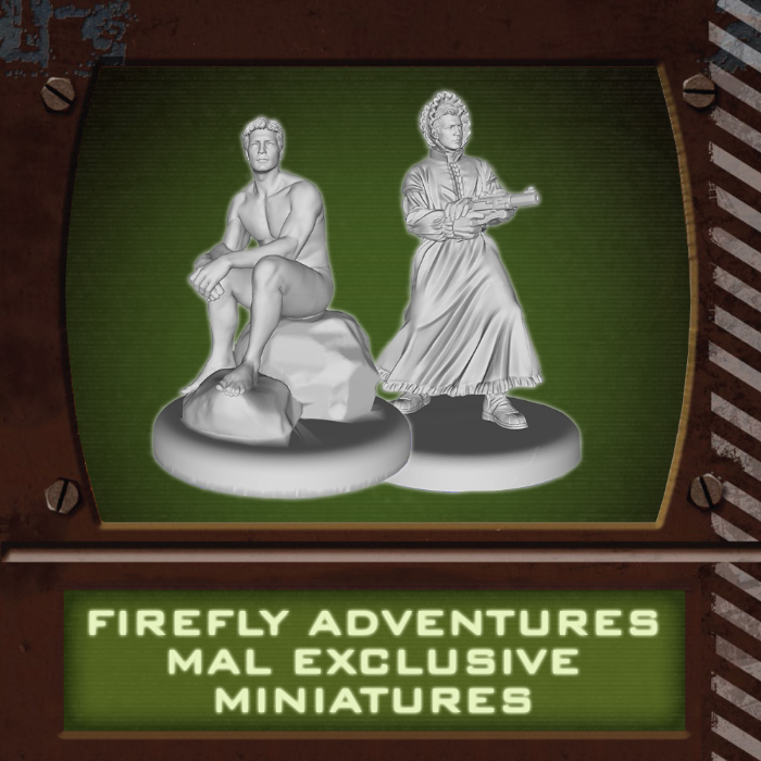 Firefly Adventures Mal Exclusive Miniatures