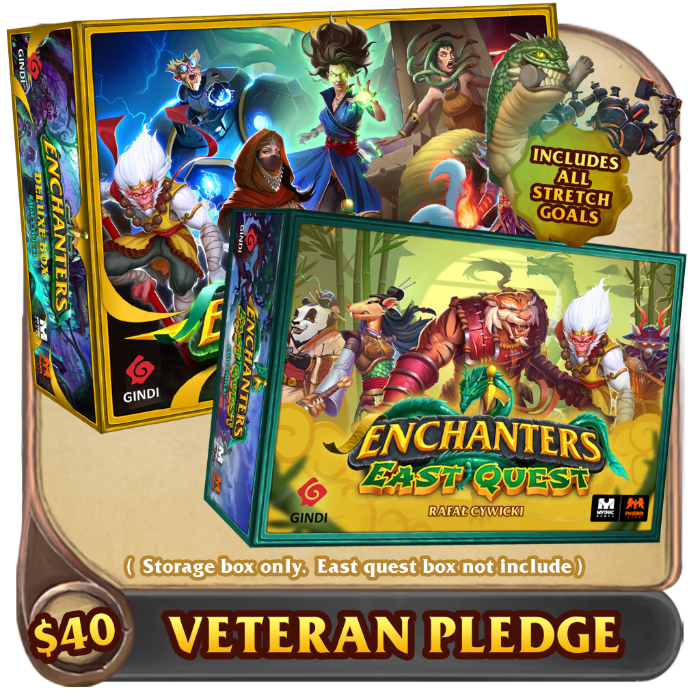 Enchanters: Overlords by Gindie - LudiBooster — Kickstarter in 2023