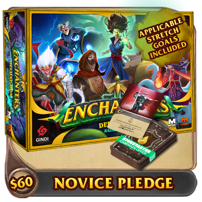 Enchanters: Overlords by Gindie - LudiBooster — Kickstarter in 2023