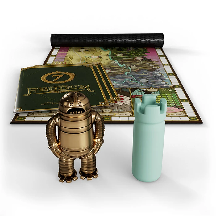 Feudum: Seals And Sirens Board Game Expansion - Adds Sea Monsters & Food, For 2-6 Players, 80 Min Play Time - View #10