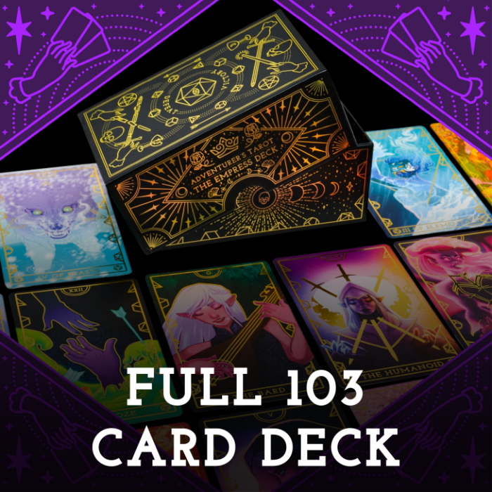 THE ADVENTURER'S TAROT & COMPENDIUM FOR 5E D&D by Weird Works