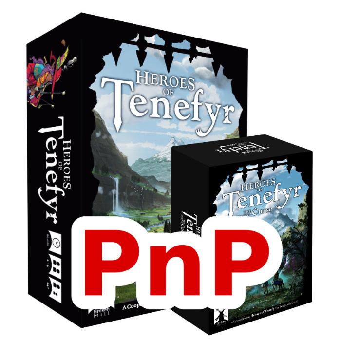 Héroes De Tenefyr: La Segunda Maldición – Expansión Con 130 Cartas Nuevas – Juego De Mesa Cooperativo De 1 A 4 Jugadores – 60 Minutos – A Partir De 14 Años – En Español
