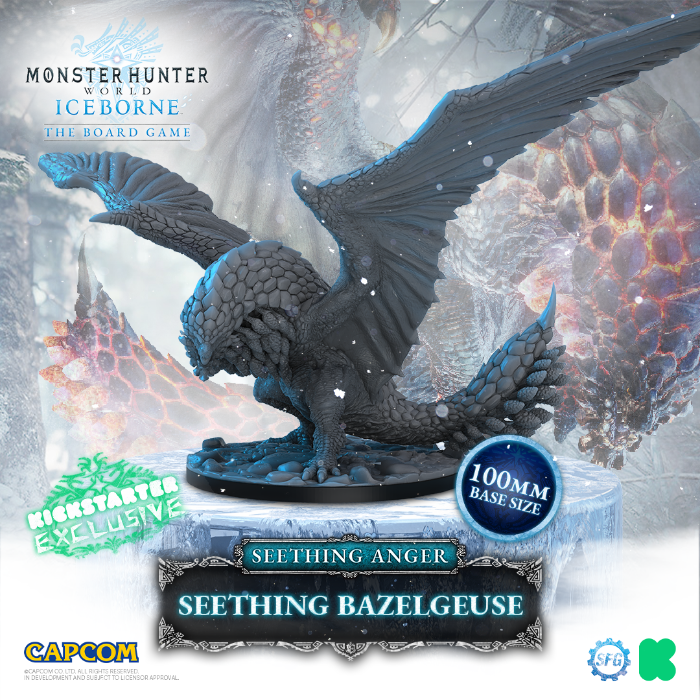 Monster Hunter World Iceborne: The Board Game by Steamforged