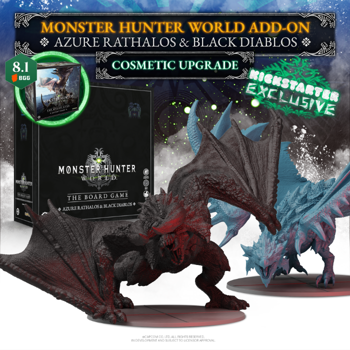 Monster Hunter World Iceborne: The Board Game by Steamforged