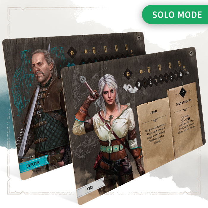 Rozszerzenie trybu solo: Ciri i Vesemir