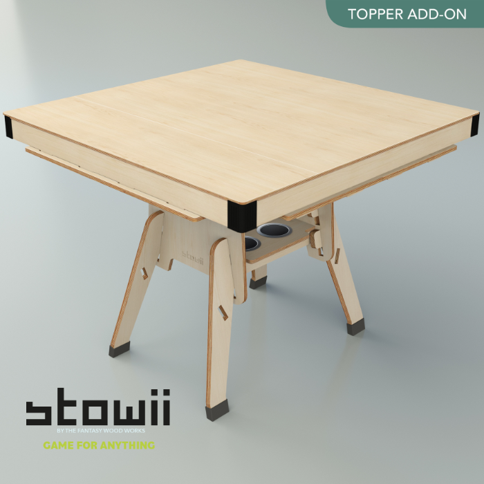 Stowii - The Portable, Adaptable, Foldaway Gaming Table That's Game For  Anything by The Fantasy Wood Works - Gamefound