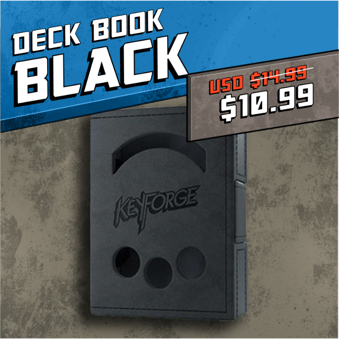 KeyForge Deck Book Black