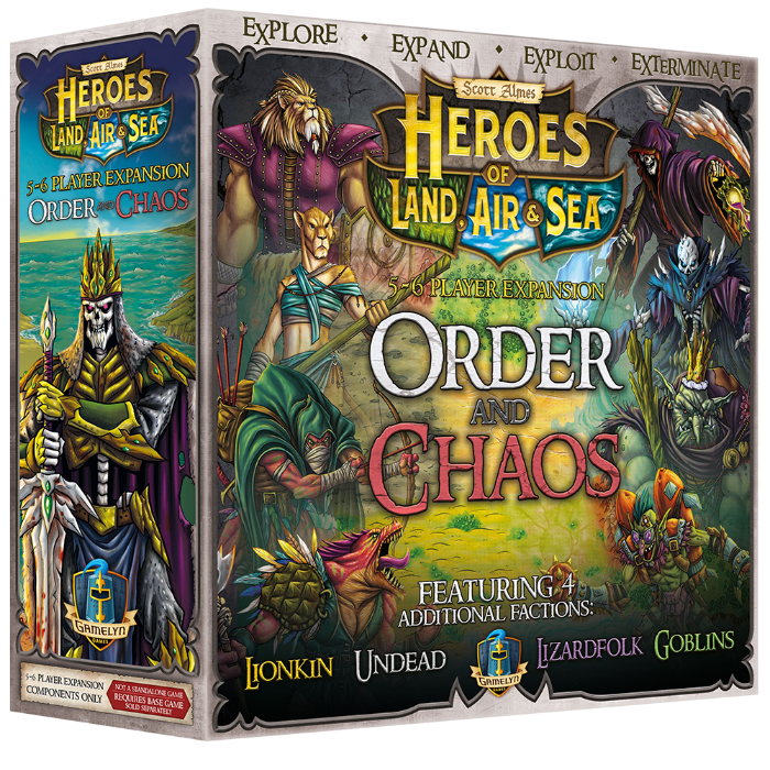 Heroes of Land, Air & Sea - Deluxe Reprint by Michael Coe - Gamelyn Games