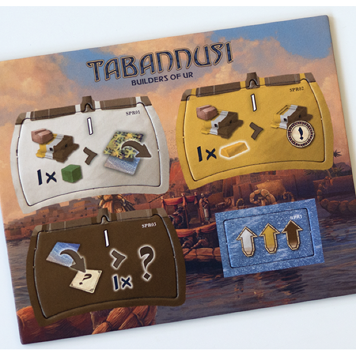 Tabannusi - Gioco Da Tavolo In Italiano - Costruisci La Città Di Ur Per 1-4 Giocatori - 120 Minuti