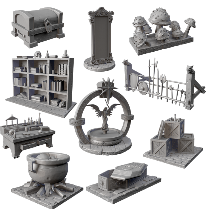 Blacklist Games Miniatures : Fantasy Series 1-70 Miniatures – Mini RPG de Table pré-assemblés très détaillés, D&D 5e édition (70 Articles Blacklist Games Miniatures : Fantasy Series 1-70 Miniatures – Mini RPG de Table pré-assemblés très détaillés, D&D 5e édition (70 Articles