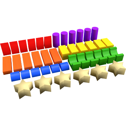 For Science! by Grey Fox Games Colored Blocks (Extra Set) Gamefound