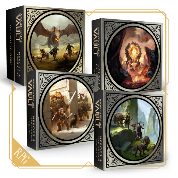 AR Vault: Heroes & Companions by Awaken Realms - Gamefound