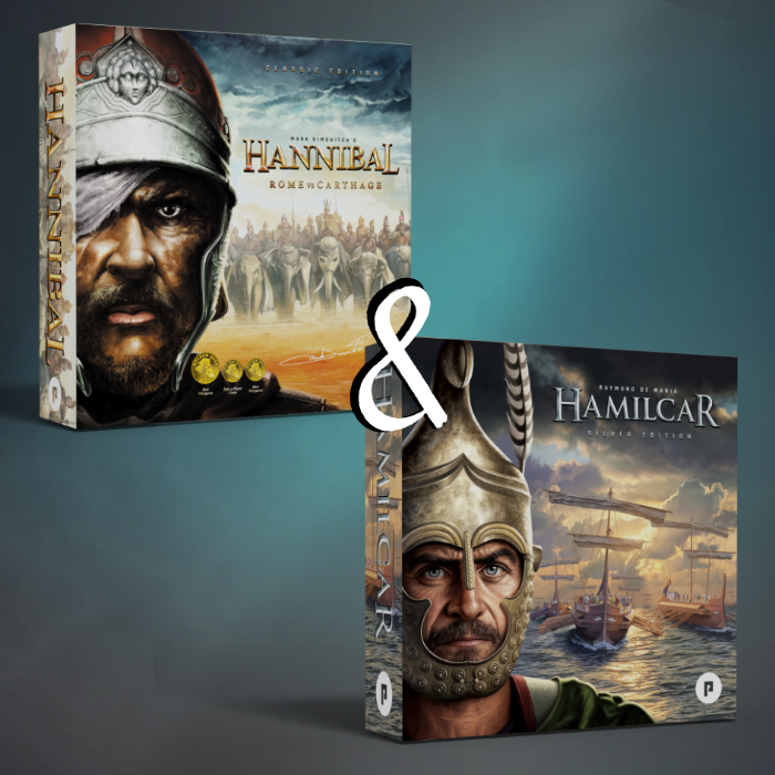 Hannibal & Hamilcar + Metal Minis by PHALANX - Gamefound