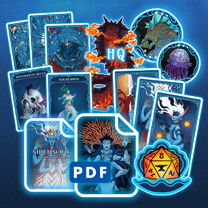 Sirensong: A 5E Supplement & Campaign + Tarot Deck by Kelfecil's