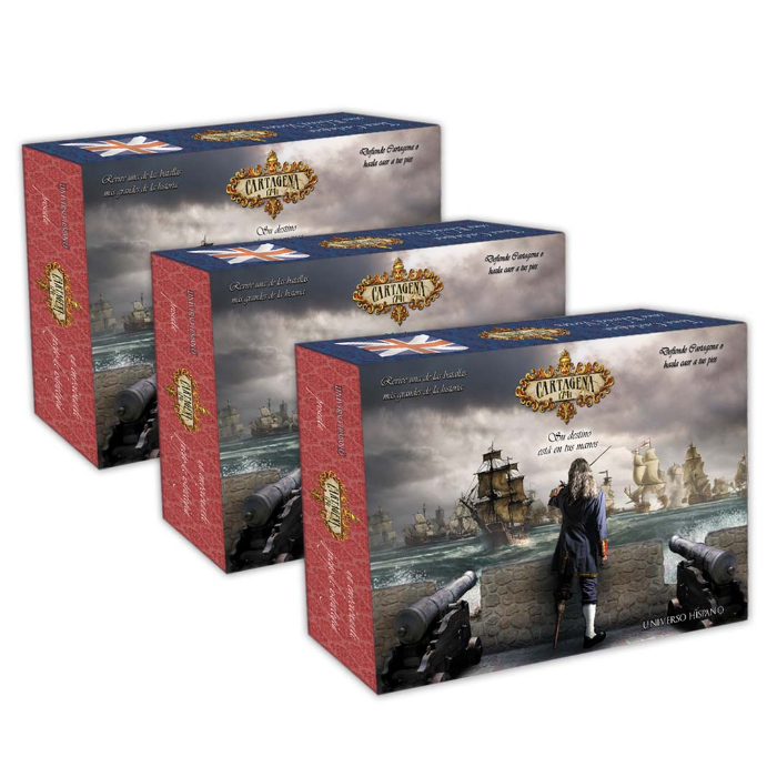 Gioco Da Tavolo Cartagena - Taccuino Per Fughe - Plan B Games - Versione Francese - 2-4 Giocatori