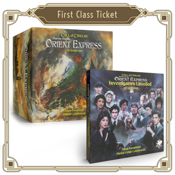 Horror on the Orient Express: The Board Game by Chaosium Inc. - Gamefound