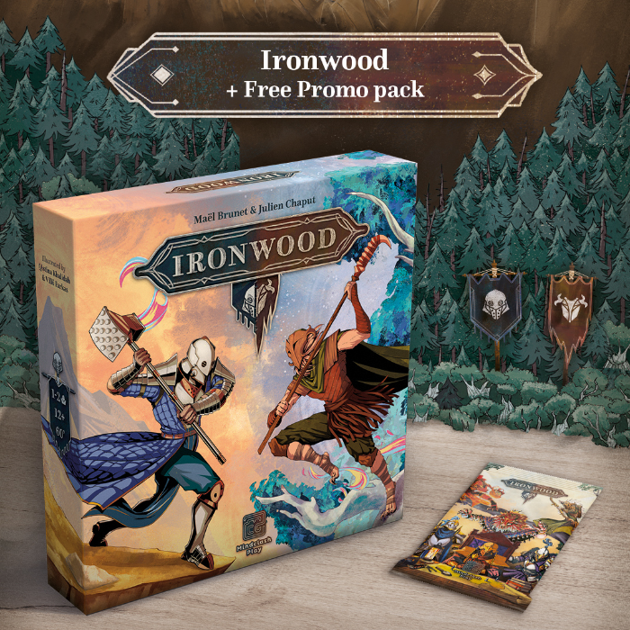 Ironwood Board Game - MindClash Games - Made In Camelot