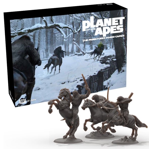 【お買得】 Planet of Alive or Z by Game Board Miniatures The - Apes the アメコミ
