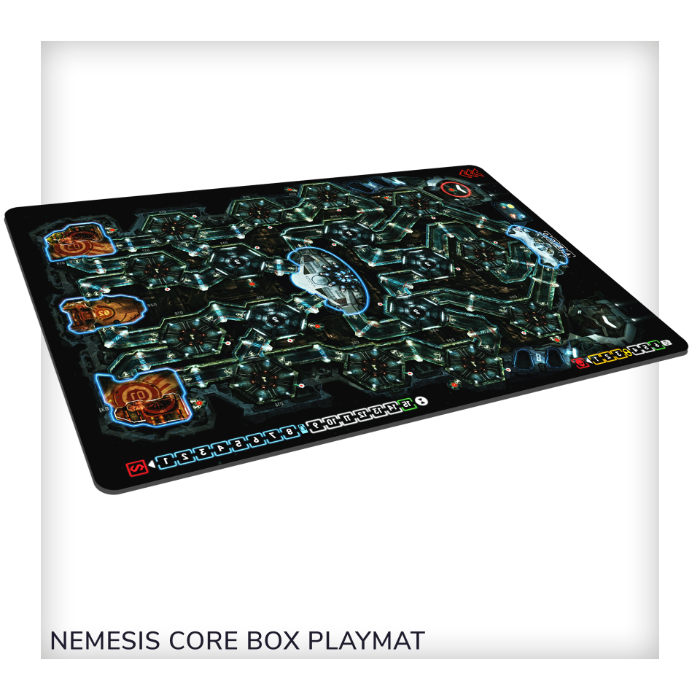 Nemesis Lockdown by Awaken Realms Nemesis Playmat [Immediate Shipping