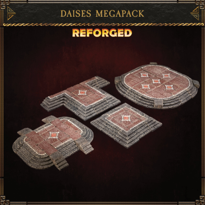 Dwarf Forge Map Dungeons Reforged - Hand Painted Modular Terrain by Dwarven Forge ...