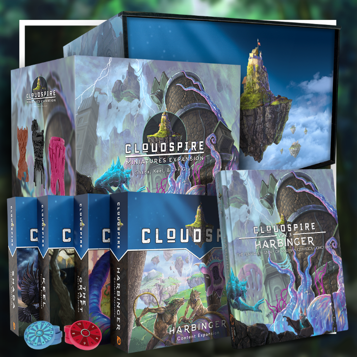 Cloudspire: Harbinger by Chip Theory Games - Gamefound