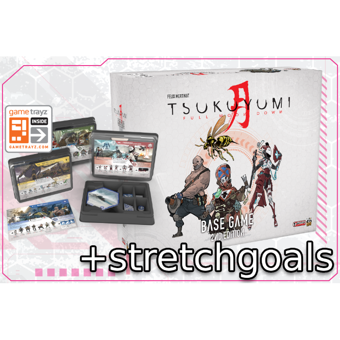 Tsukuyumi Amaterasu Rising ボードゲーム／戦略系ゲーム Tsukuyumi: Amaterasu Rising by King Racoon - Gamefound