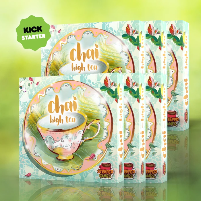 Chai High Tea (Reprint & Expansion) by Steeped Games 6X CHAI HIGH