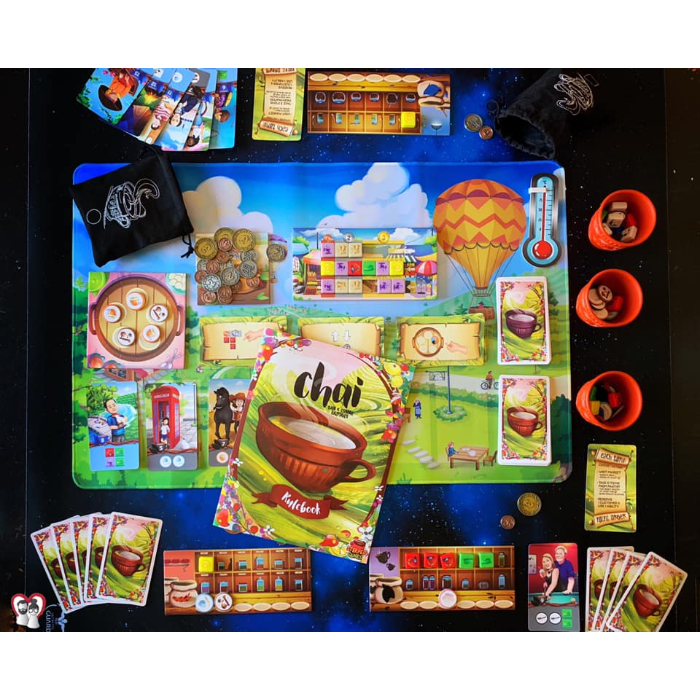 Chai High Tea (Reprint & Expansion) by Steeped Games PLAYMAT