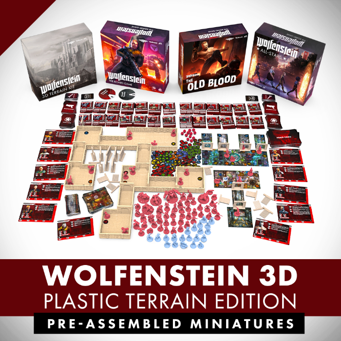 Wolfenstein The Board Game by Archon Studio Wolfenstein 3D Pre
