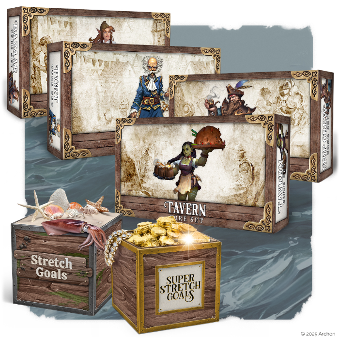 Dungeons & Lasers VII: Porthaven by Archon Studio - Gamefound