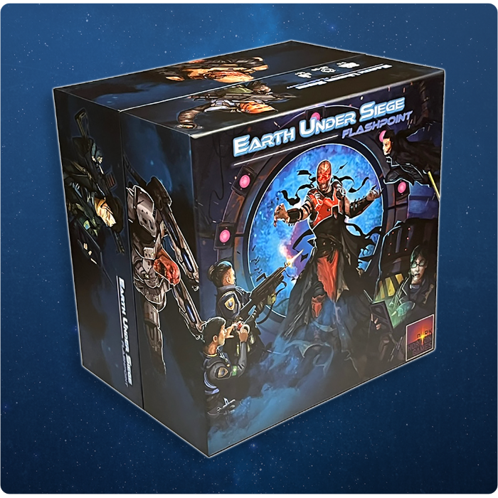 Earth Under Siege: Flashpoint Reprint plus Nemesis Expansion