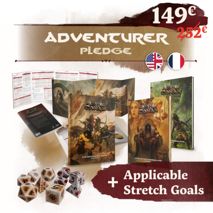 Cartes HYPERBOREAN PRIMITIVE Pour Le Jeu CONAN De MONOLITH - Occasion - Réf. P142