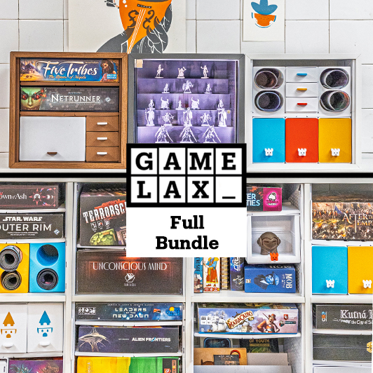 Gamelax EKET+ Upgrade your Bookcase to an Epic Game Collection by
